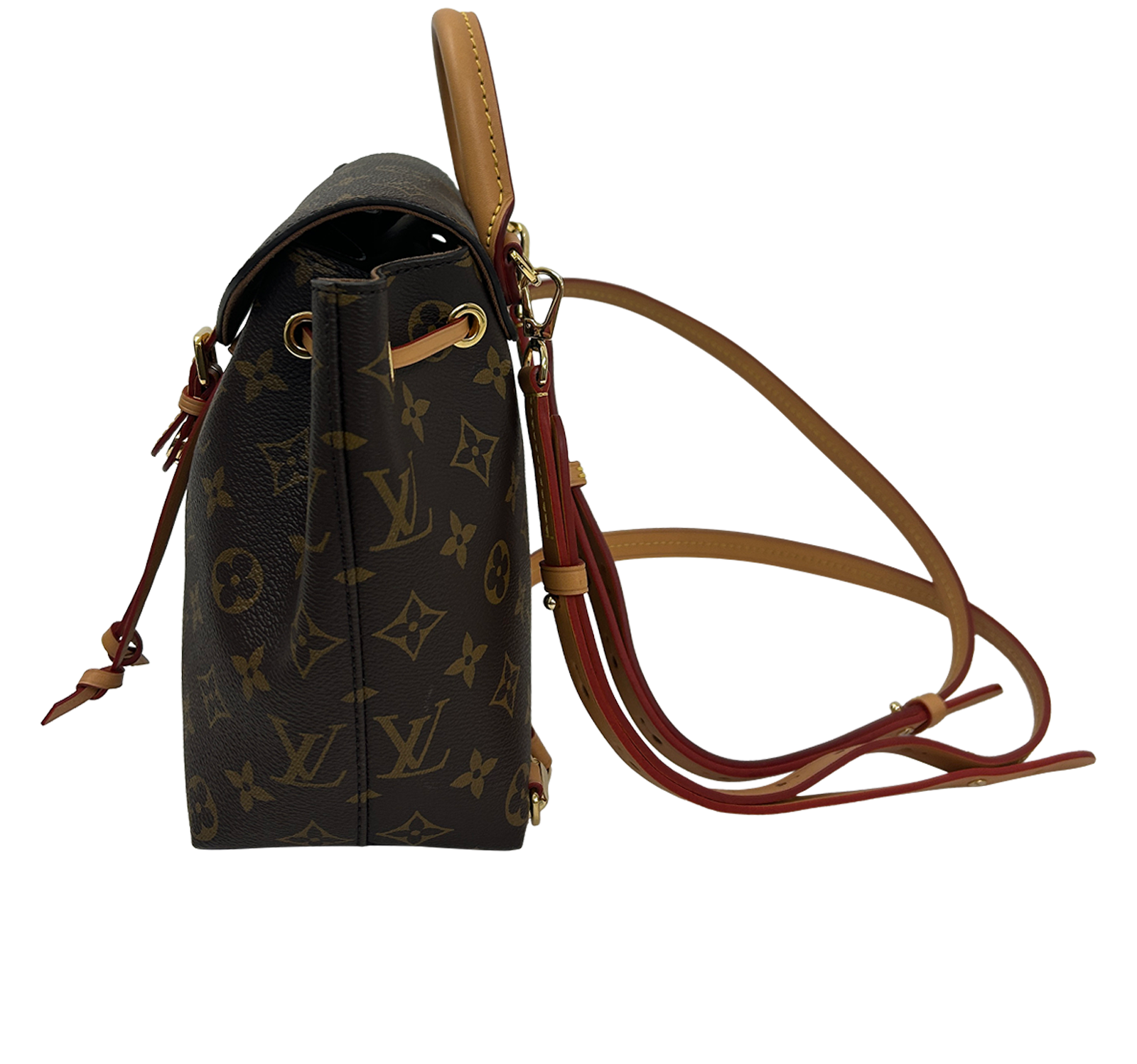 Mochila Montsouris, 1.700&euro;, Bolso, Marrón, Canvas - General, Vista inferior